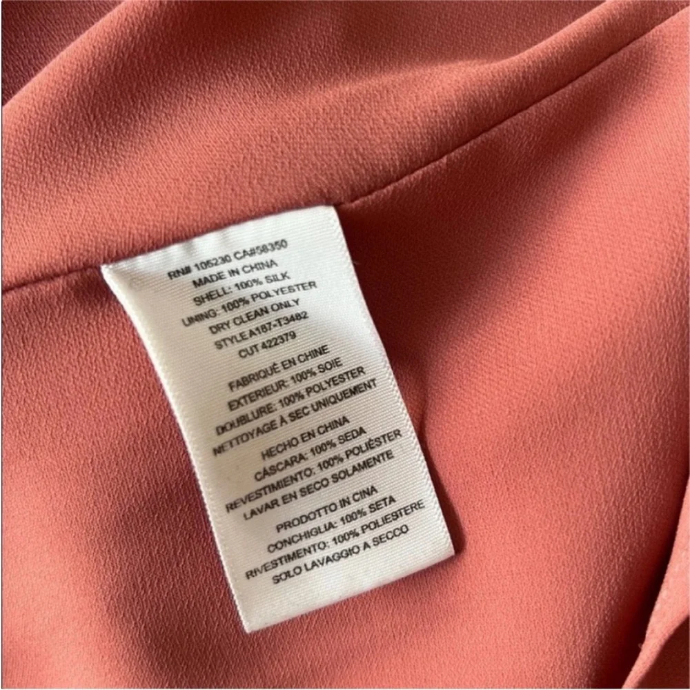 Joie Soseh Smocked Sleeveless Top, Burnt Terracotta… size medium - Picture 5 of 12